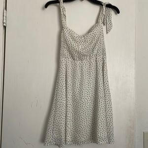 White off the shoulder dress